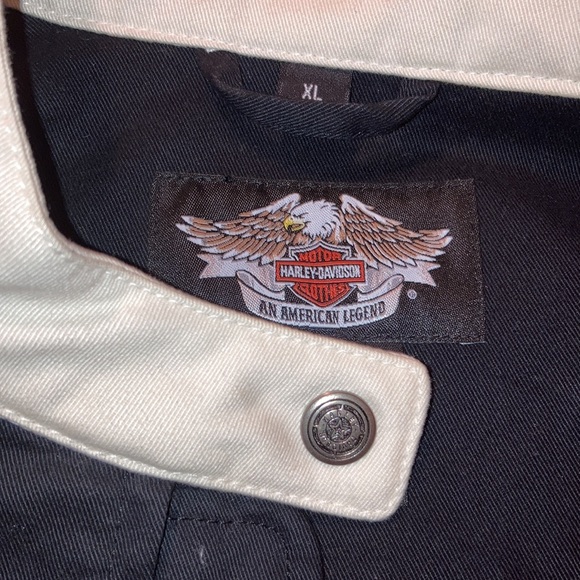 Harley Davidson Jacket Women’s Size XL HD Highway 1 Jacket Vintage Biker Jacket - Picture 13 of 16